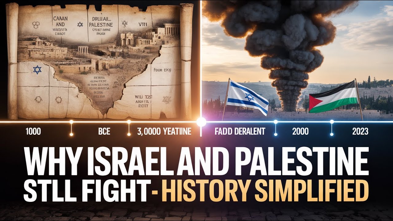 “Why Israel and Palestine Still Fight — 3,000 Years of History Simplified” 