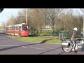 Beautiful Trams in Delft, Netherlands