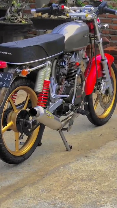 Cinematic motor CB modifikasi #story wa #cbindonesia #cbmodifikasi