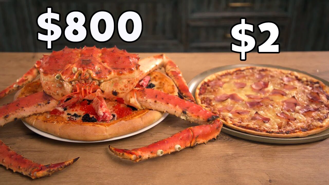 How To Cook a Cheap and an Expensive Pizza? YouTube