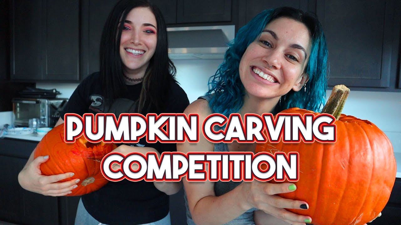 Pumpkin Carving Competition!! (13 Days of Halloween: Part 10)