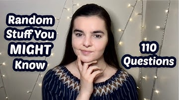 ASMR Whispering 1 Hour of General Knowledge Trivia Questions | SUPER Random