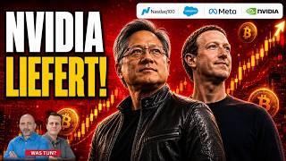 Nvidia - Wahnsinnszahlen! Nasdaq 100, Salesforce, Meta Platforms, Bitcoin im Check