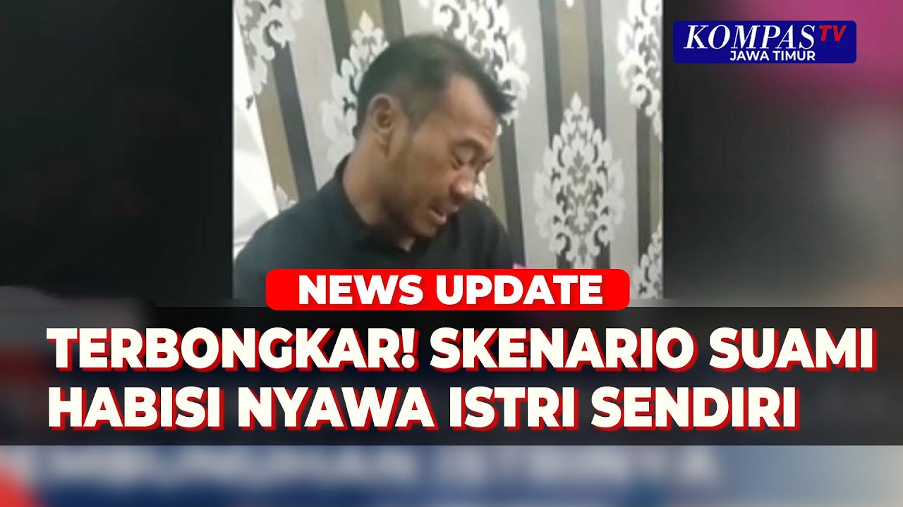 Tangis Palsu, Wadison Tega Habisi Nyawa Istrinya Dengan Skenario 'Palsu'  Perampokan