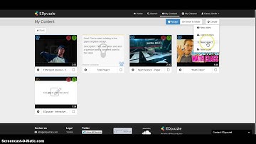 EdPuzzle - create a student project