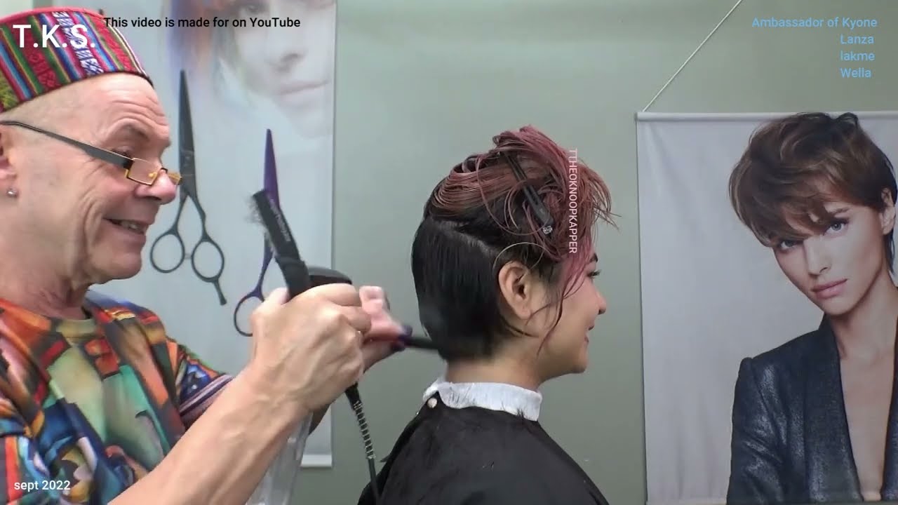 Raquel from Mexico love's to get a *Sexy Bob* and new Color! T.K.S tutorial