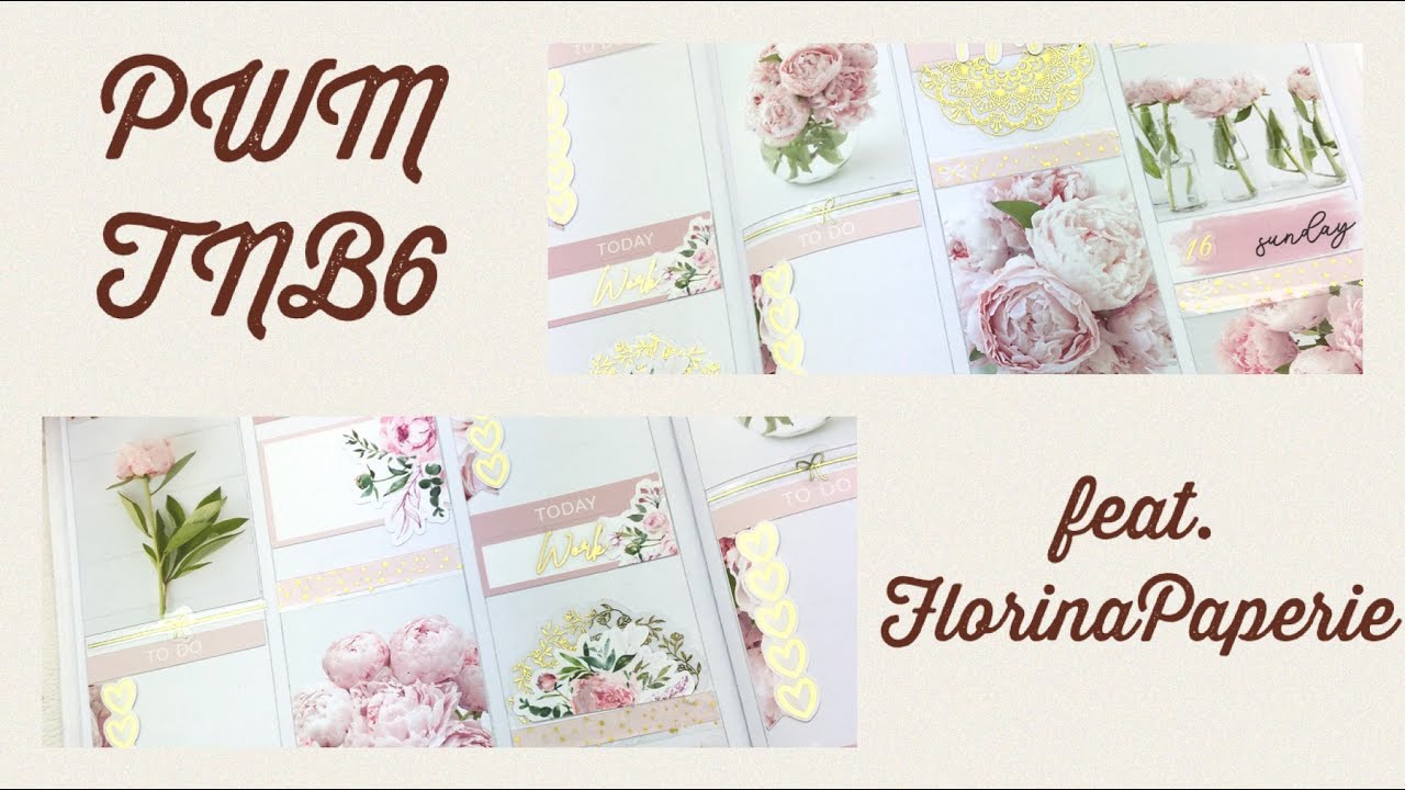 PWM in my TNB6 on 2 pages feat. FlorinaPaperie