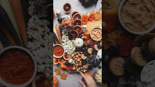 Make a fun Halloween snack board #halloween #board #snacks