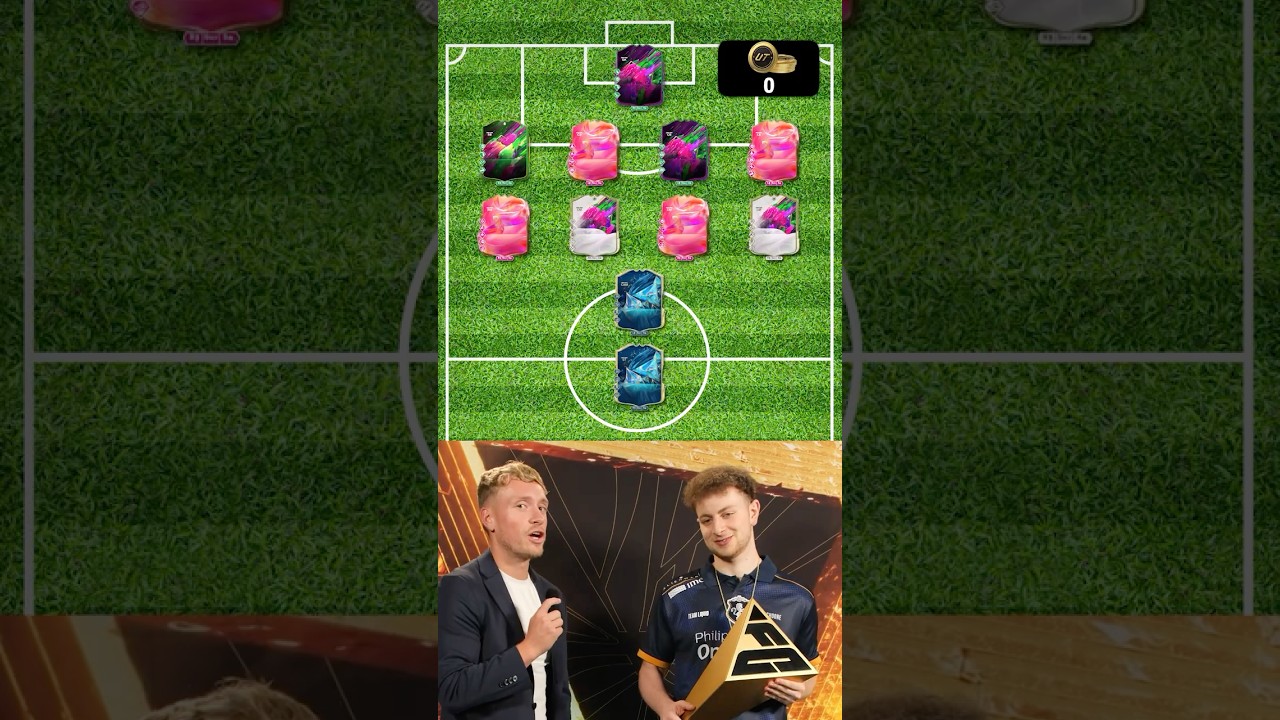 WORLD CHAMPION REVEALS HIS EAFC 25 ULTIMATE TEAM 🤩