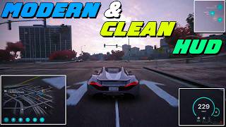 Free Modern & Clean HUD | Modern HUD | QBCore/ESX | FiveM Tutorial #251
