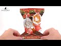 Santoro 3D Pop Up Christmas Kittens Swing Card - How To