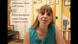 Lesson Planning | Day 1 with Grade 5 and 6 students | Donna Rhodenizer