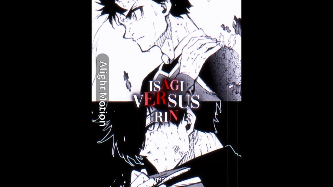 Isagi VS Rin (1v1 Situation)