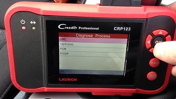 Porsche Boxster 987 Module Coverage Menu With Launch CRP123 VII+