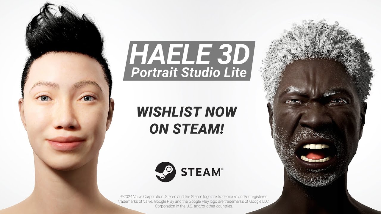 顔をグリグリ見回せるデッサンリファレンスツール新作『HAELE 3D