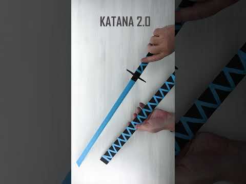 Katana 2 0 Easyorigami Katana Sword