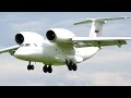 RARE! Antonov AN- 74 RA-74006 Landing at Bern Airport