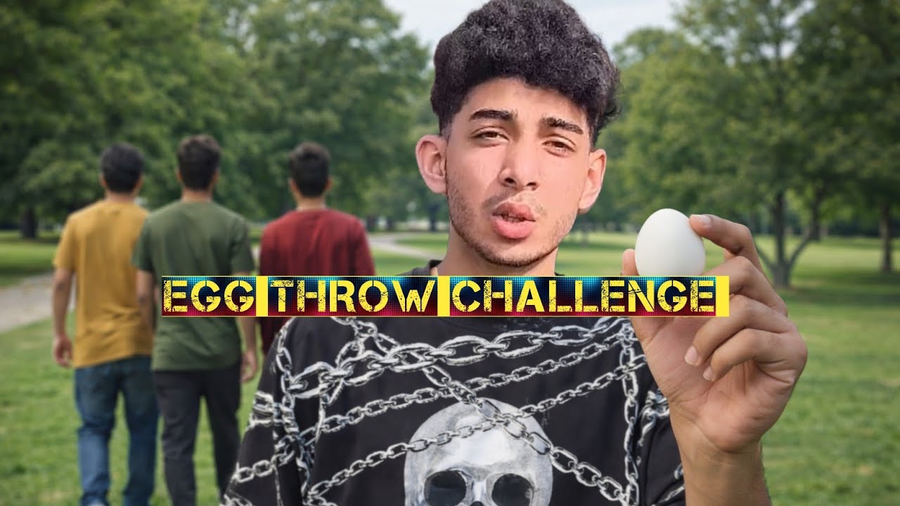 || EGG THROW CHALLENGE BETWEEN 4 FRIENDS ||