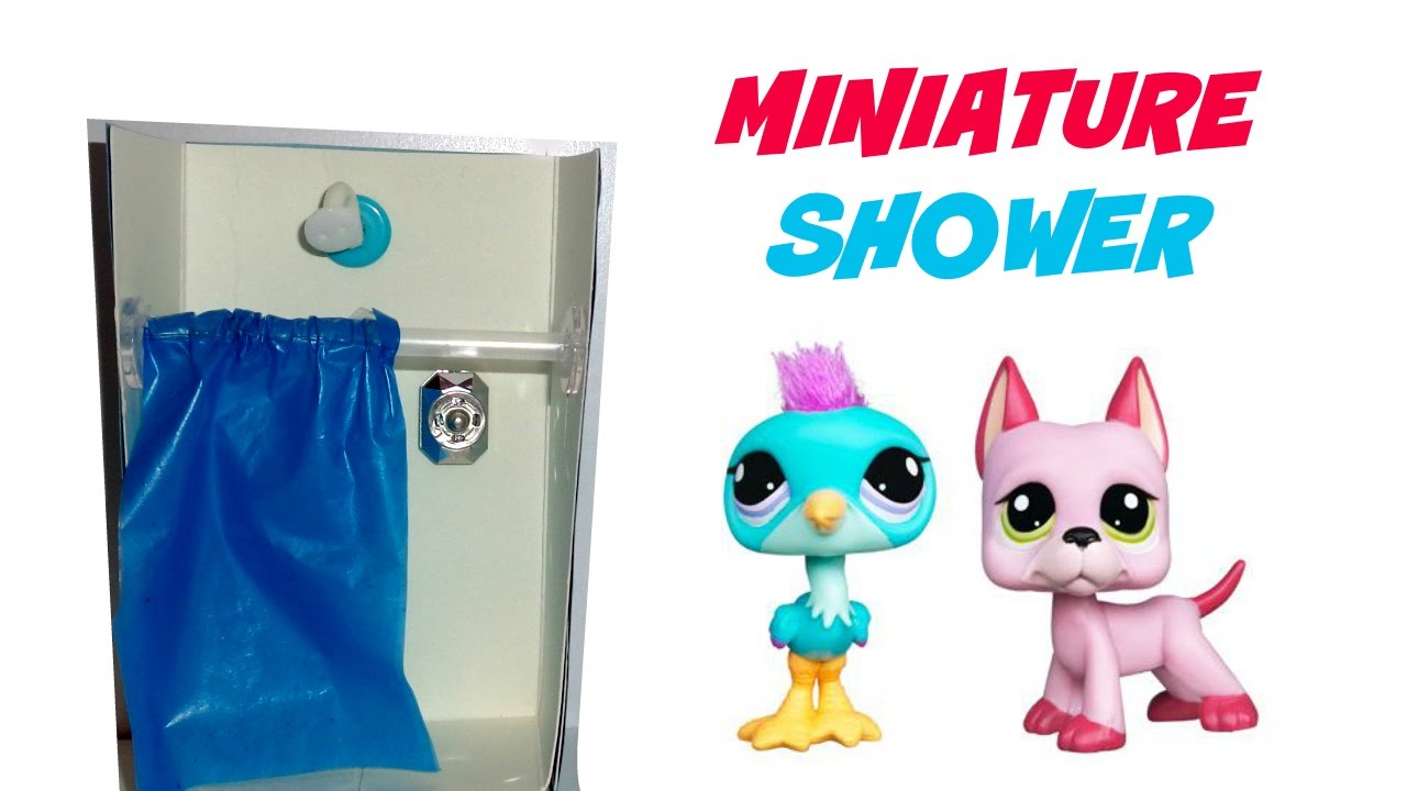 DIY Miniature Dollhouse Shower YouTube