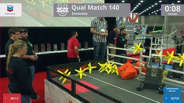 2017 VEXU Innovate Q140 - MCCC vs XJTU5 - 12 to 34
