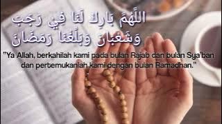 Story WA Doa Bulan Rajab || Allahuma Bariklana FiiRajaba
