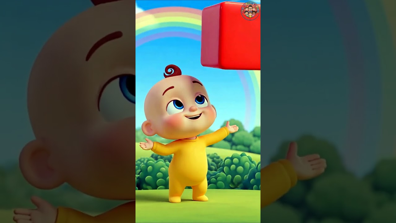 Shapes Song for Kids 🟦🔴🟢⬜ | Learn Shapes | Kids cartoon tv | Fun Nursery Rhymes 