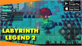 LABYRINTH LEGEND 2 - Gameplay do jogo offline para android e iOS.
