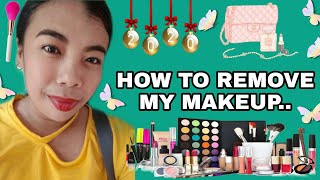 How To Remove My Make-Up Mich Sj