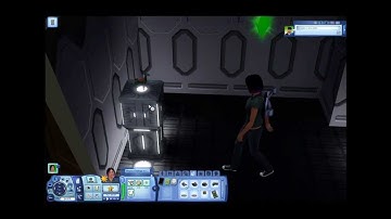 The Sims 3: "Into the Future" - Exploring Dystopia and Unlocking the Crash Site Part 4