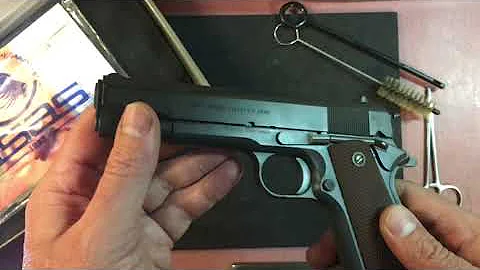 The SDS Imports Tisas Gov. Model 1911-A1 WWII Tribute .45 cal. 1911 Table Top Review