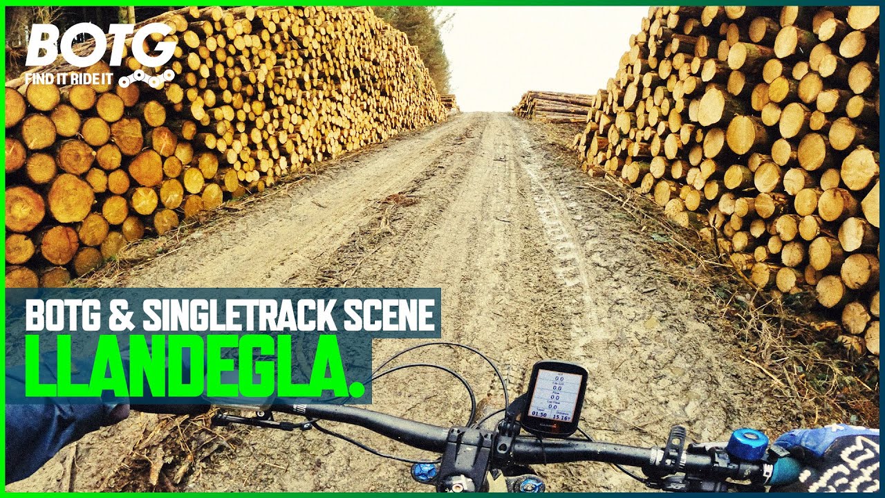 MTB Wales - Llandegla MTB Trail Centre. XMAS RIDE BOTG & SINGLETRACK SCENE