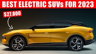 8 Best Electric SUVs For 2023 - Electric SUV Buyer's Guide