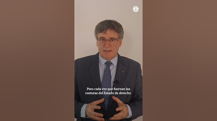 Puigdemont da por hecho que el "prevaricador" Tribunal Supremo no aplicará la #amnistía #cataluña