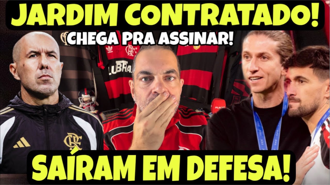 NEGÓCIO FECHADO! CHEGA HOJE! LEONARDO JARDIM É O NOVO TÉCNICO DO FLAMENGO! JOGADORES SE MANIFESTAM!