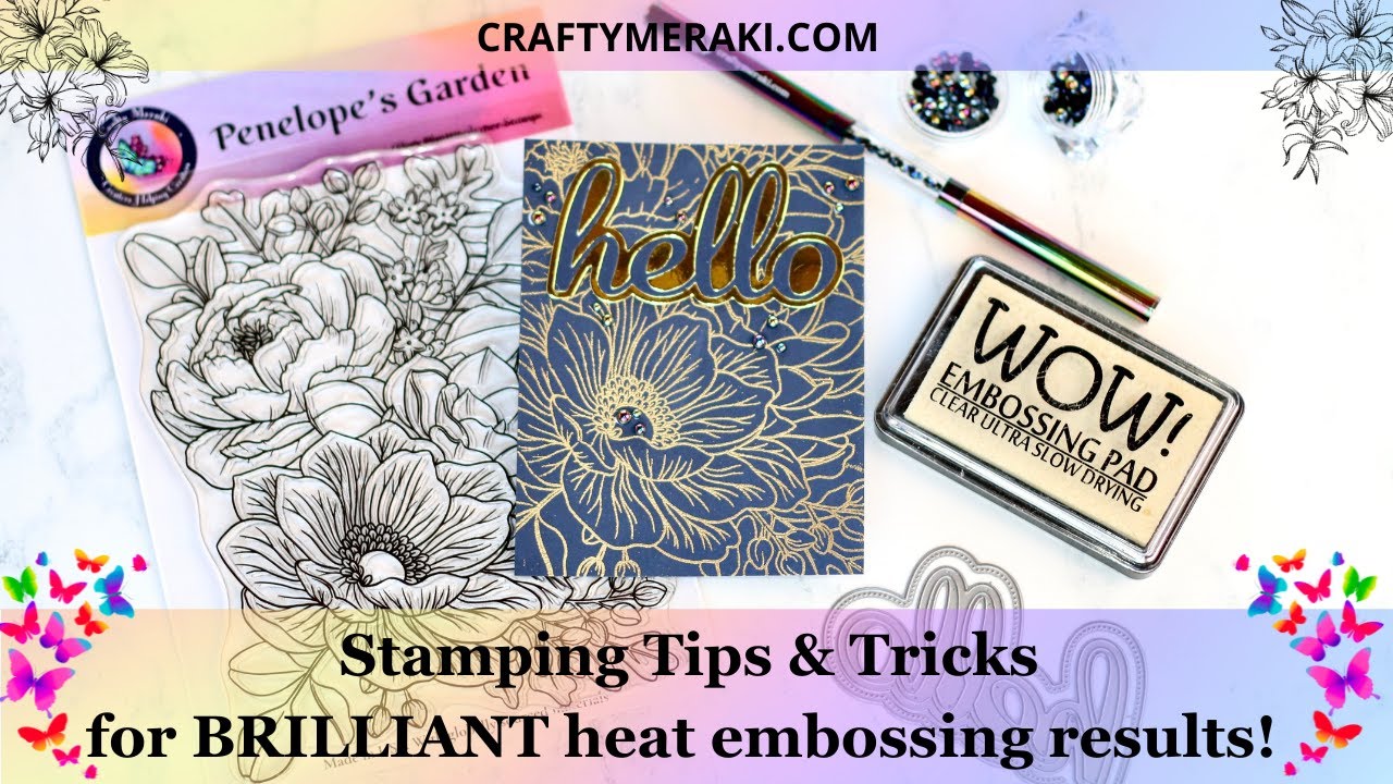 Stamping Tips and Tricks to INSTANTLY improve your card making | Heat ...