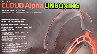 HyperX Cloud Alpha Unboxing