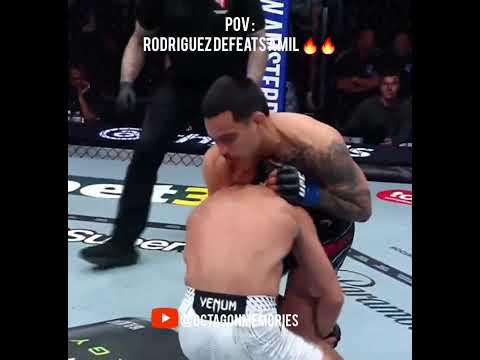 Rodriguez Vs Amil 🔥🔥 | #ufc #mma #amil #rodriguez by MMA Octagon
