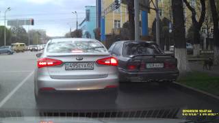 Алматы 30.03.2016, 828OKA05, проезд на красный