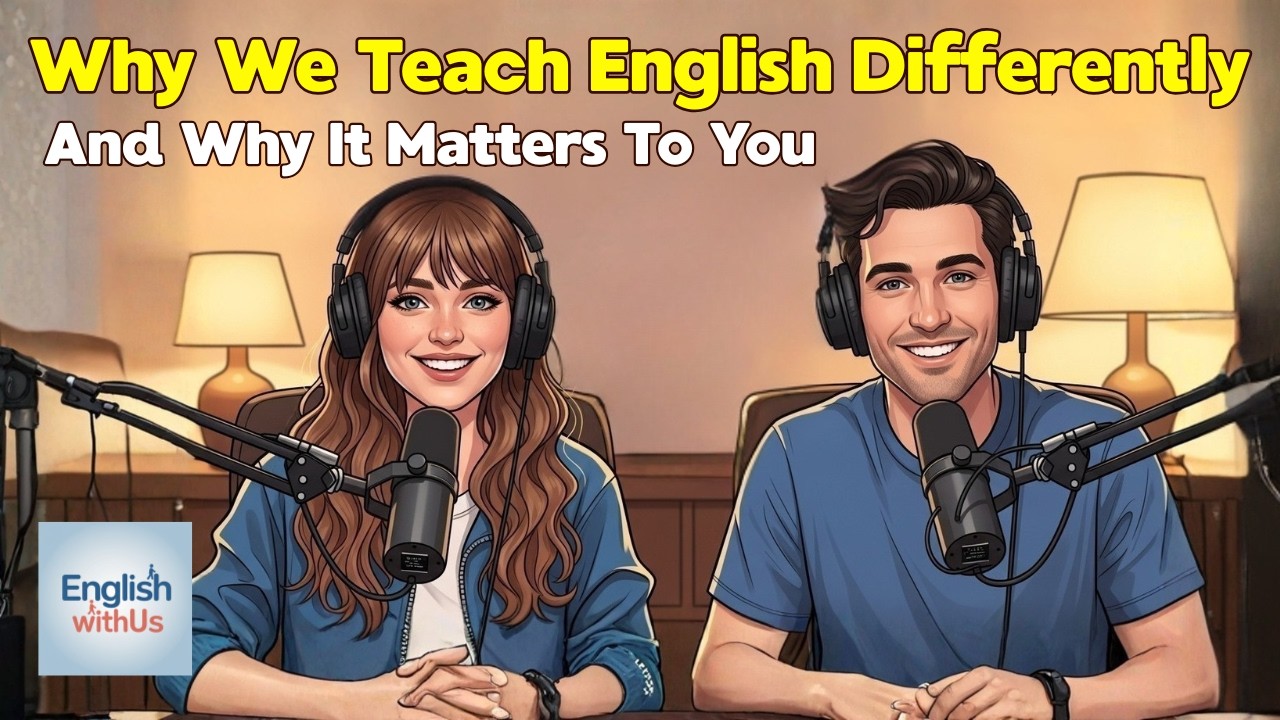 Tired of Boring English Lessons? Here's Why Here is Different | English Podcast For Beginners