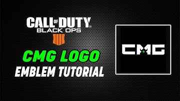 CMG Logo Emblem Tutorial (Black Ops 4 Emblems)