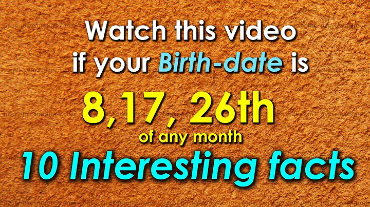 10 Facts about the People Born on 8th, 17th or 26th  Date of Any Month | Personality Traits
