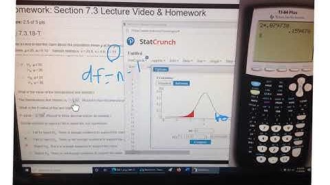 STA 210 section 7.3 #9