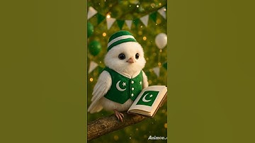 Adorable Bird Soars High with Pakistan Flag Book | Independence Day 2025 Special 🇵🇰✨ | Peep Tales