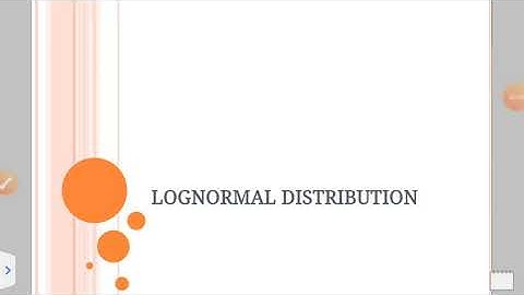 Lognormal Distribution