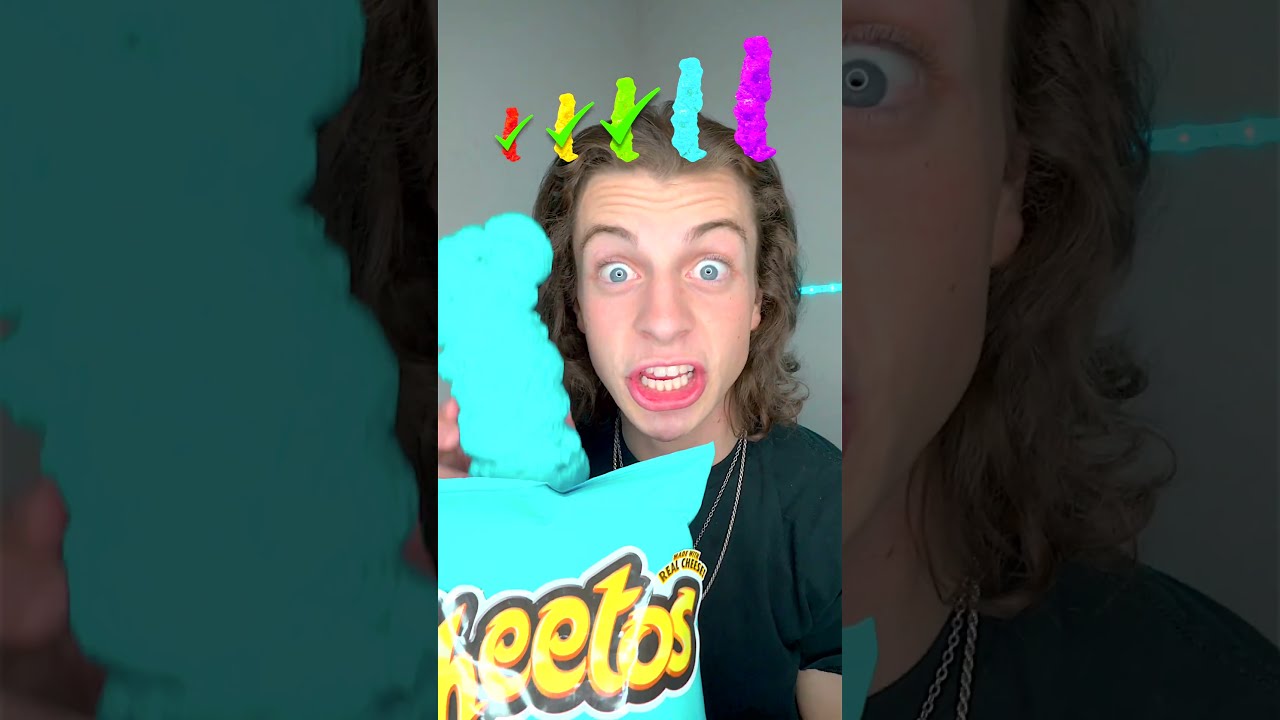 Small Big Giant Rainbow Cheetos 