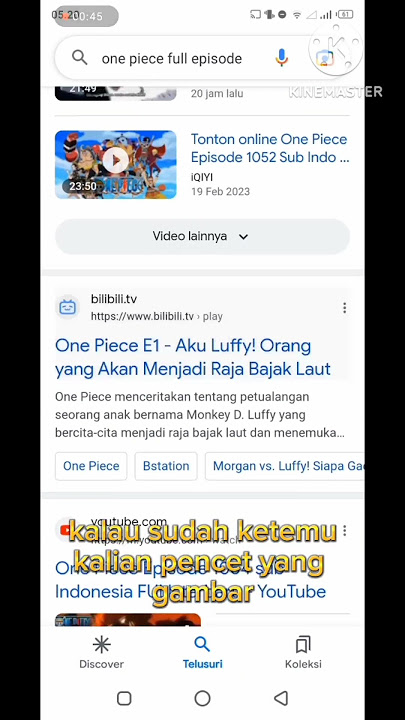 Cara menonton One piece