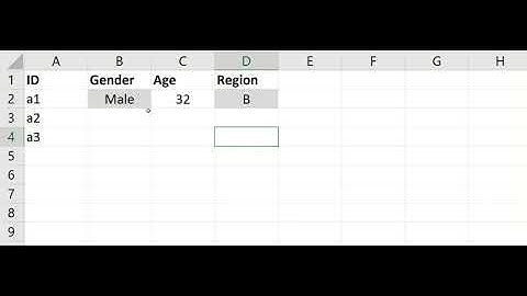 Copy Paste Data Validation in Excel