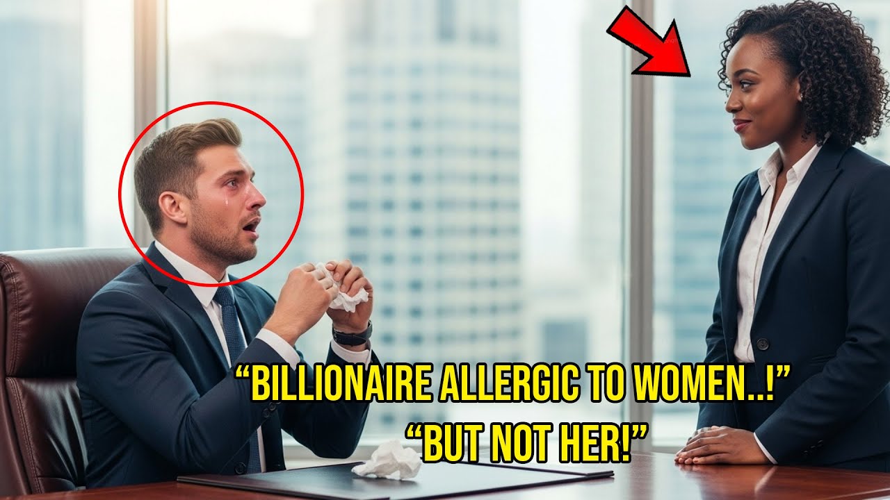 У миллиардера аллергия на всех женщин, кроме его новой чернокожей секретарши. Он не может её отпу...