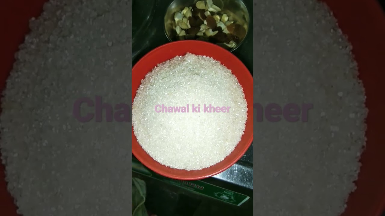 Chawal kheer recipe