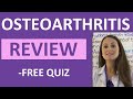 Osteoarthritis Symptoms, Pathophysiology, Treatment Nursing NCLEX Lecture | Heberden & Bouchard Node